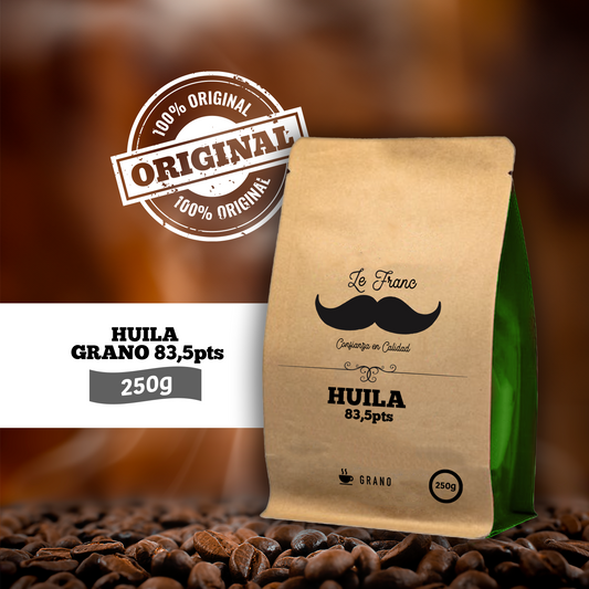 Café Huila en Grano SCA 83,5 puntos