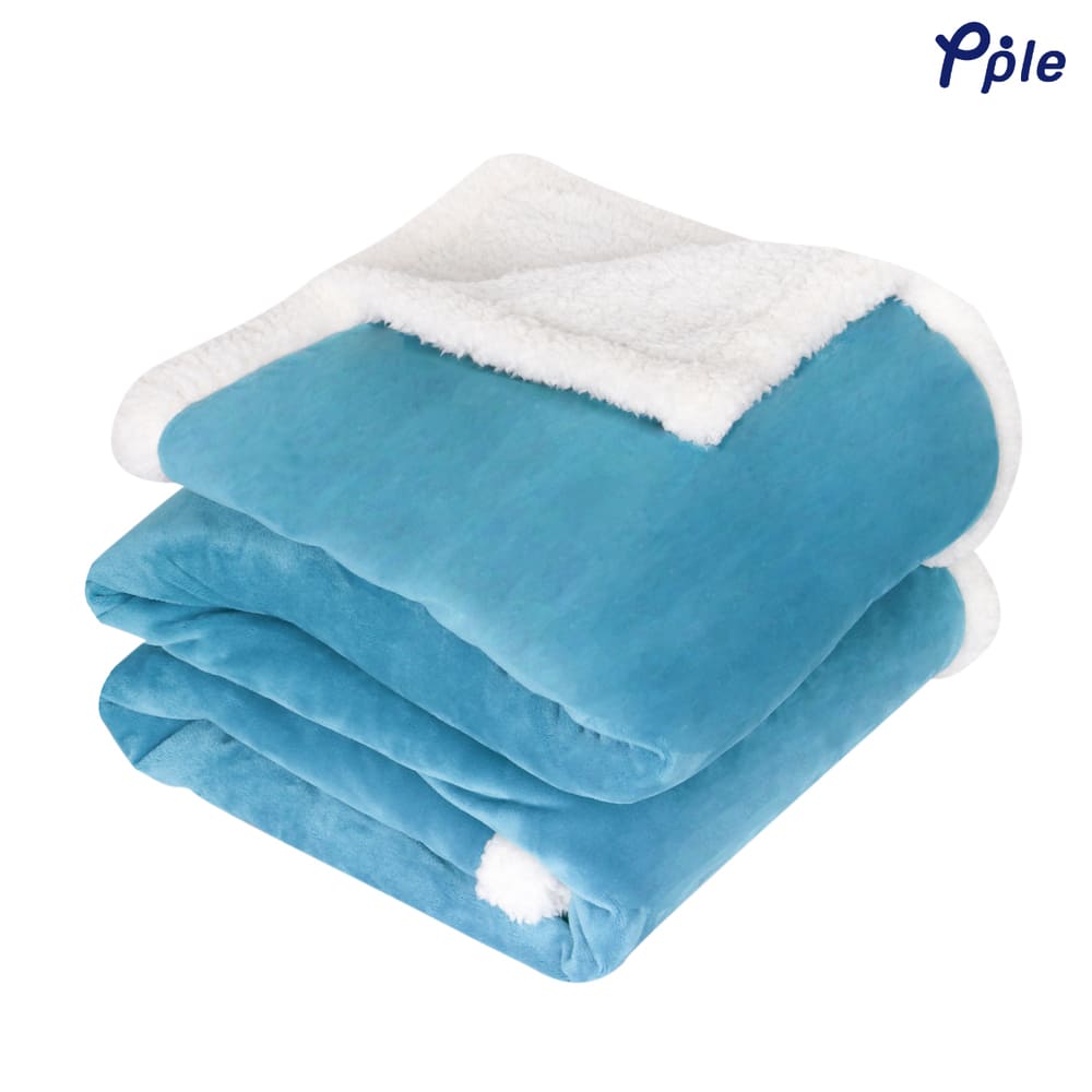 Manta Sherpa Polar Premium 127x152cms Color Azul – SC – ShopyClick – Tienda  Online